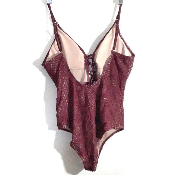 ACX Active One Piece Lace One Piece Swimsuit - Picture 2 of 5